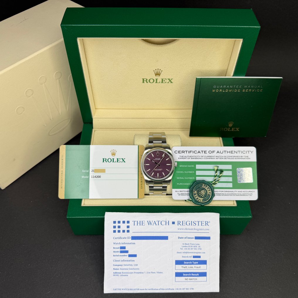 Rolex - Oyster Perpetual - 114200 - Unisex - 2010-2020  #1.0