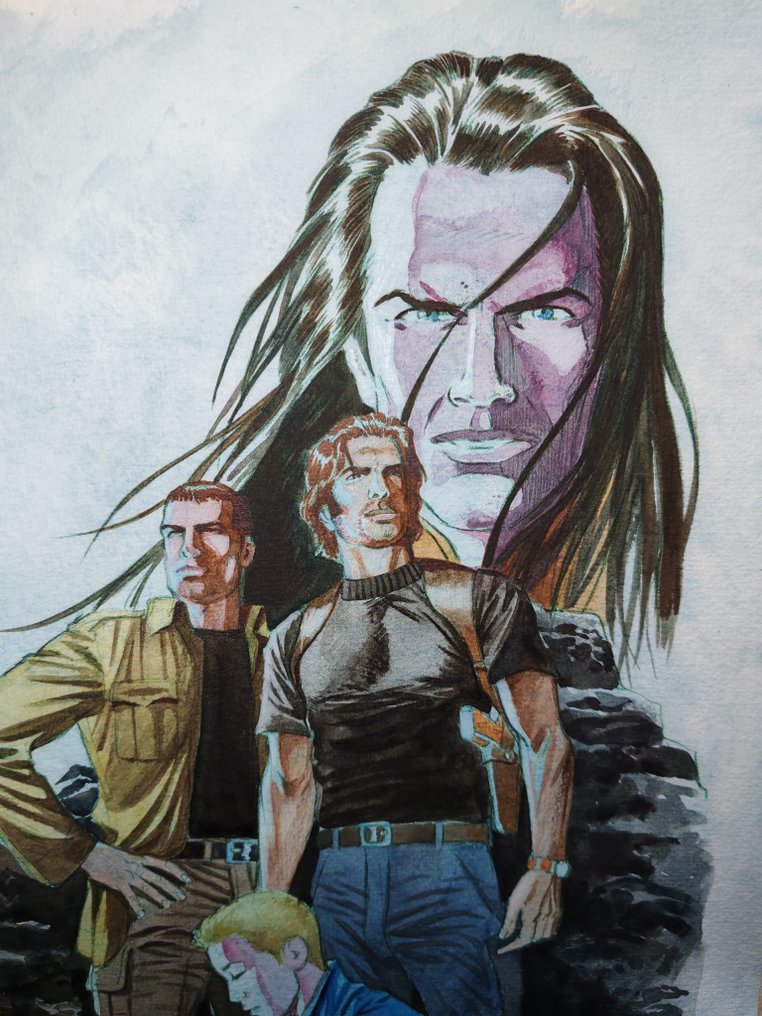 Russo, Fabrizio - 1 Original colour drawing - Dampyr - 2025 #1.0