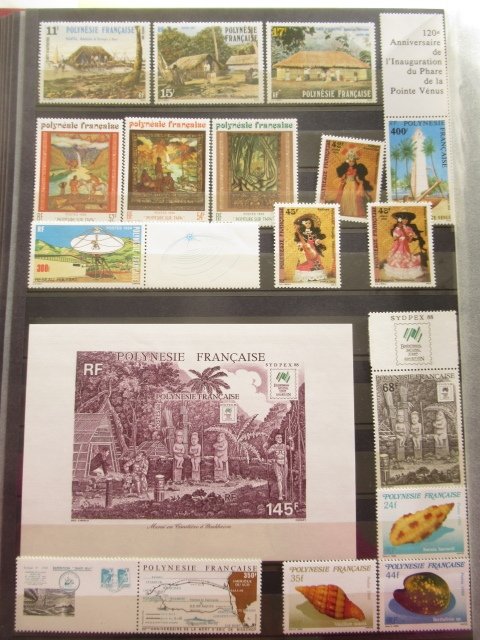 Polinesia francese 1970/2017 - Superba collezione di timbri #1.0