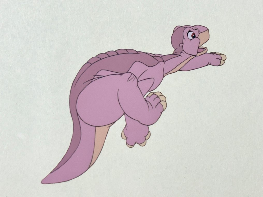 Don Bluth - Original animation cel of Littlefoot, very rare! - The Land Before Time (1988) #1.0