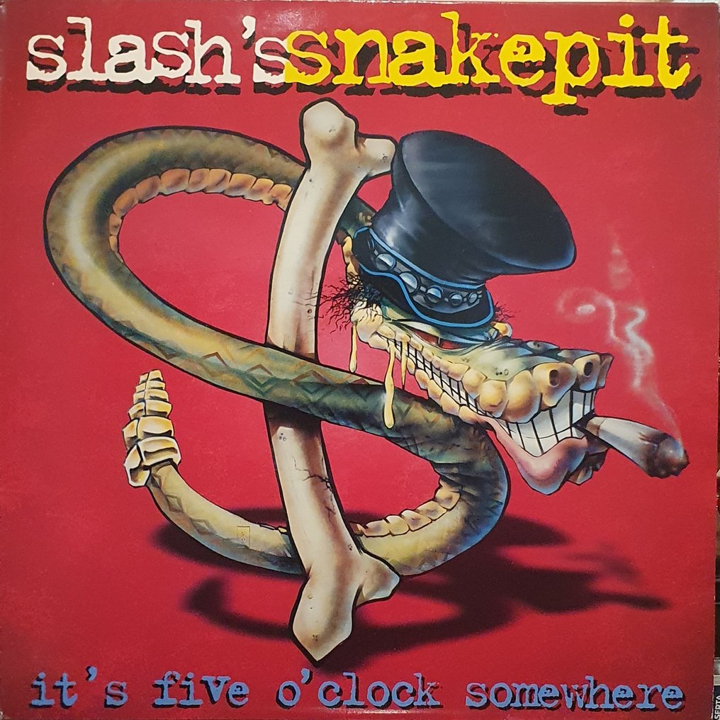 Slash's Snakepit - it's five o'clock somewhere - 2xLP专辑(双专辑) - 1st Pressing - 1995 #1.0