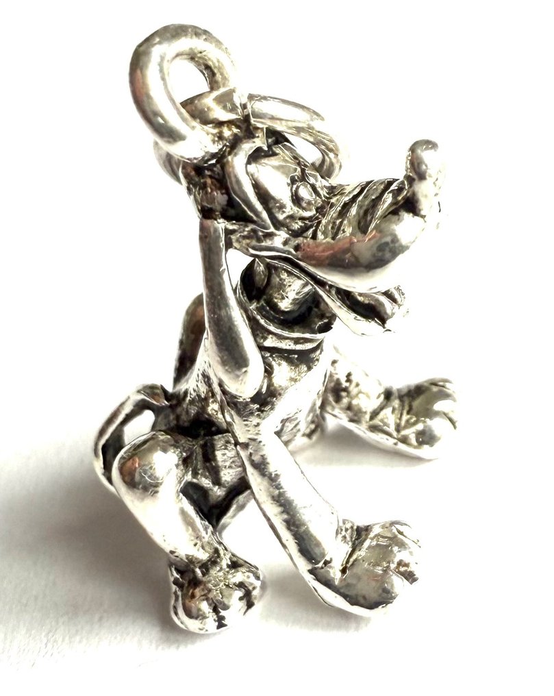 Argento - Ciondolo - Vintage Disney Goofy 1970 #1.0