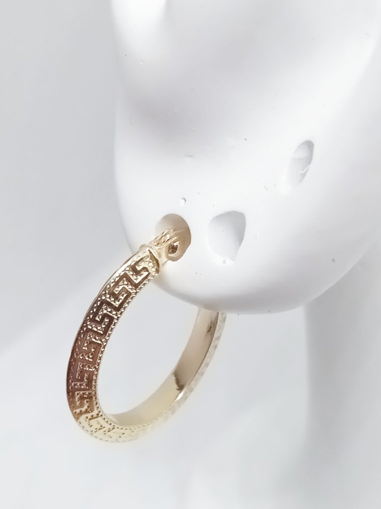 No reserve price - Earrings - 18 kt. Yellow gold #4.3