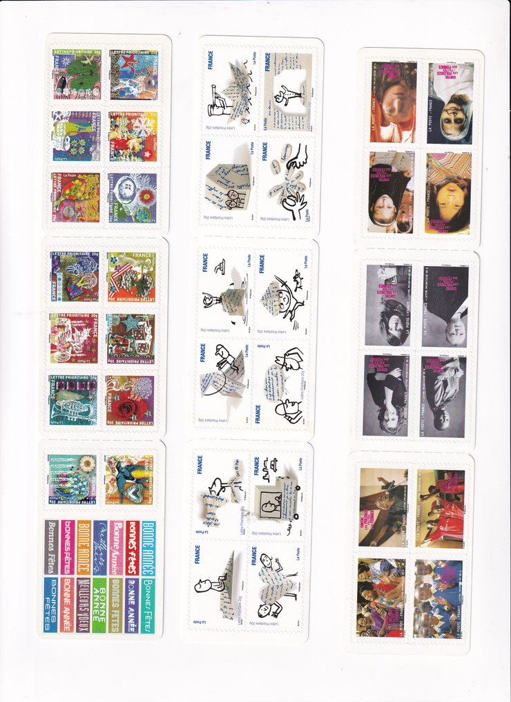 France 2010 - Collection of Blocks and Carnets #4.3