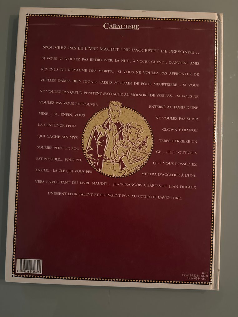 Fox T1 à T4 + ex-libris - 4x C + coffret - 4 Album - Πρώτη έκδοση - 1991/1992 #3.2