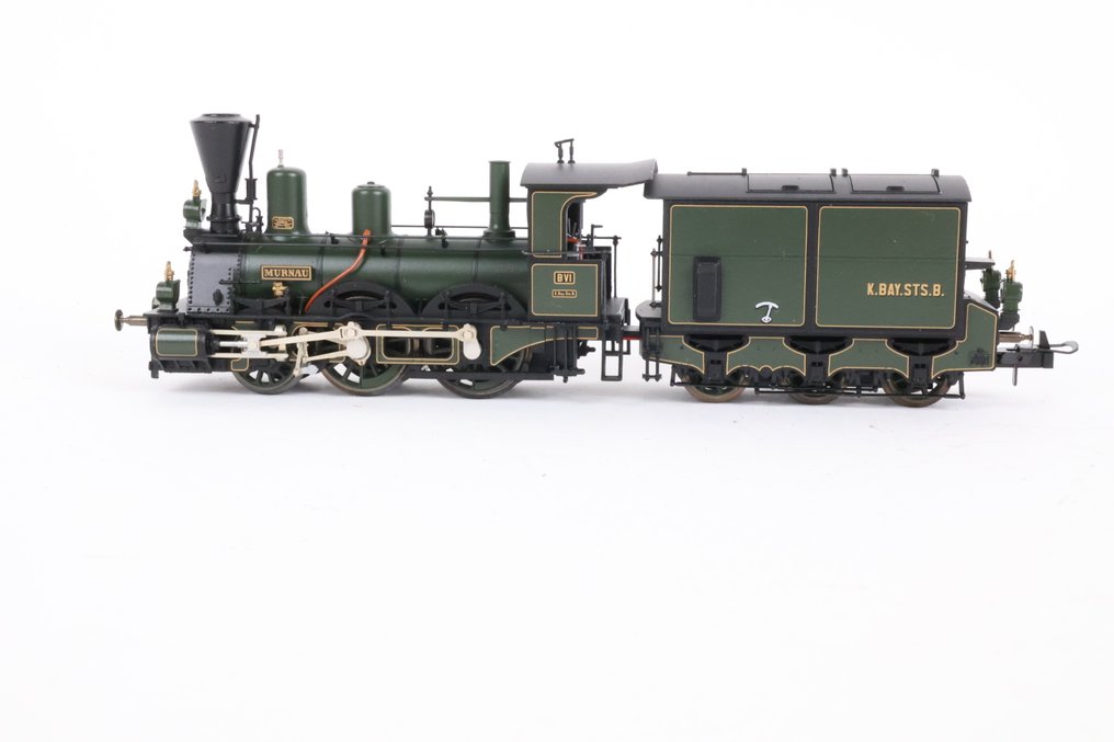 Trix International H0 - 22500 - Damplokomotiv med tilhengervogn (1) - BVI 'Murnau' - K.Bay.Sts.B #4.3