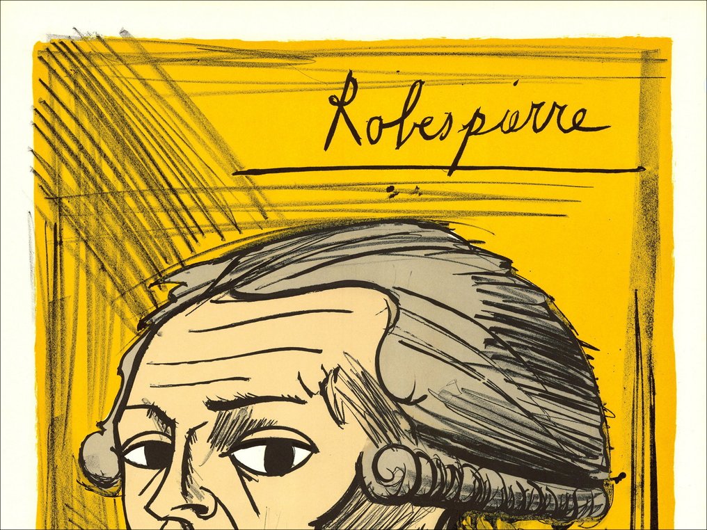 Bernard Buffet (1928-1999) - La Révolution Française, Robespierre #1.0