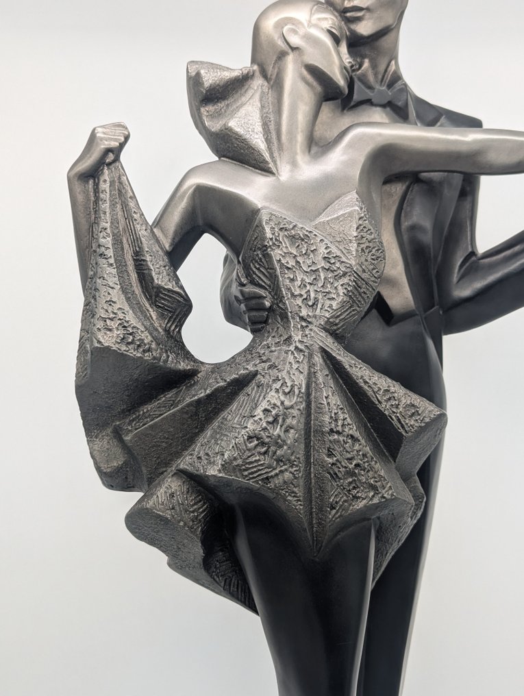 Austin Productions - Alexander Danel - 雕塑, Tänzerpaar - 76.5 cm - 金属铸造 #3.2
