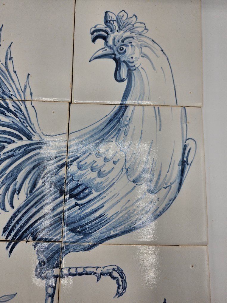  Tile - 20th century - Tile tableau of 6 tiles  #4.3