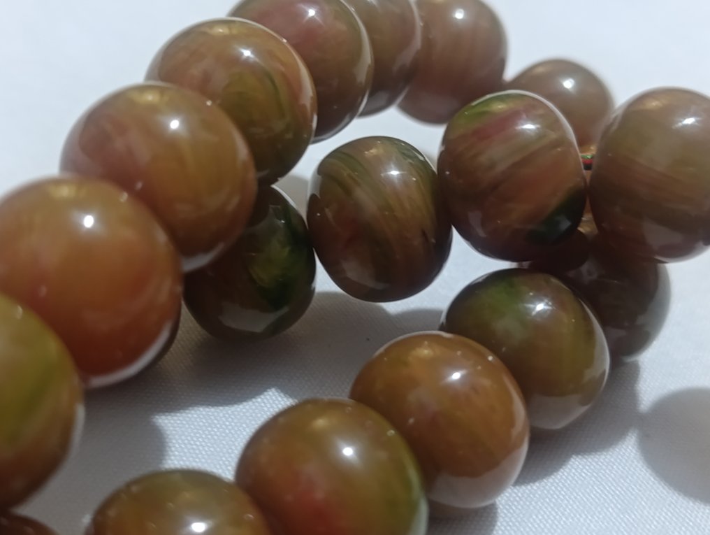  Ροζάριο - Κεχριμπάρι - 1970-1980 - Σπάνια Κομποσκοίνια Προσευχής  #4.3