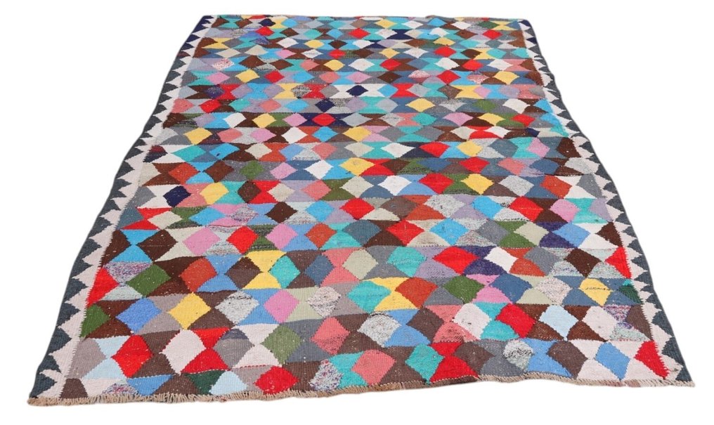 Kelim Modern Caucus Kilim - Vintage armensk kunst - Kelim - 235 cm - 180 cm #1.0