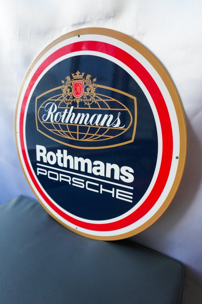 Sign - Porsche - Rothmans Porsche - XL(50cm); premium quality #1.0