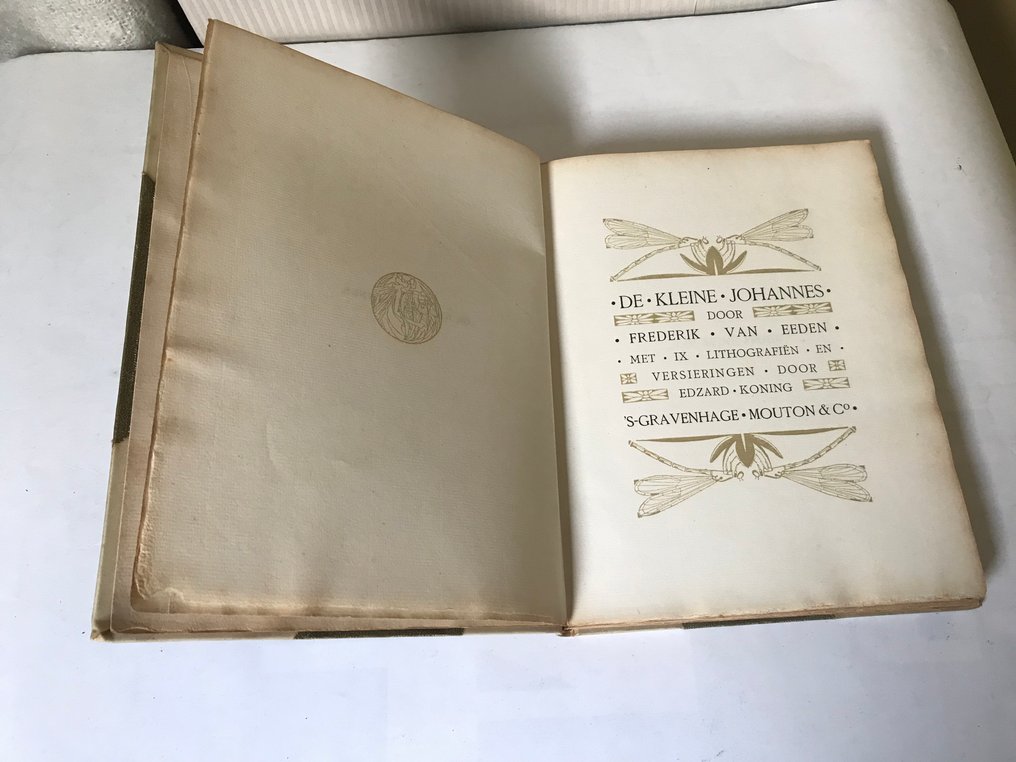 Frederik van Eeden / Edzard Koning - De kleine Johannes [Presentexemplaar van de luxe editie] - 1898 #3.2