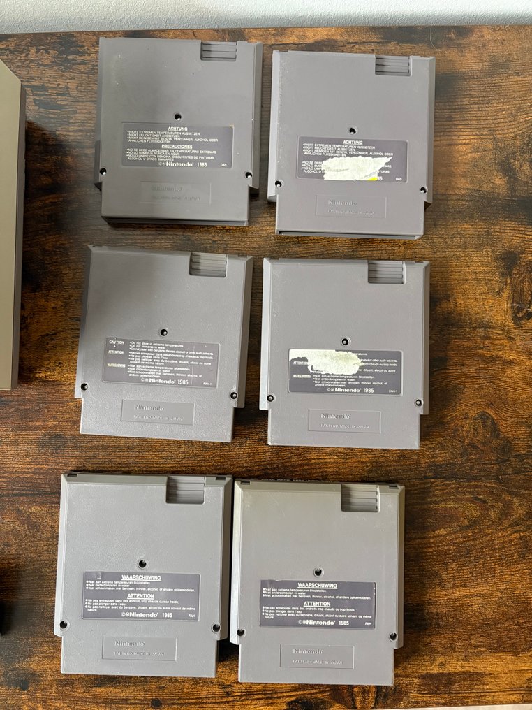 Nintendo - Nes - Nintendo Entertainment System Set – Original, Complete, 6 Games – Tested and Working – PAL - Video game console + games #3.2