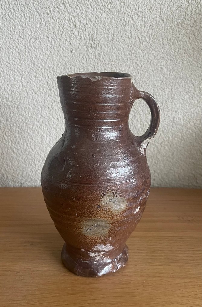 Middelalder Keramik Juglet - 17.2 cm #1.0