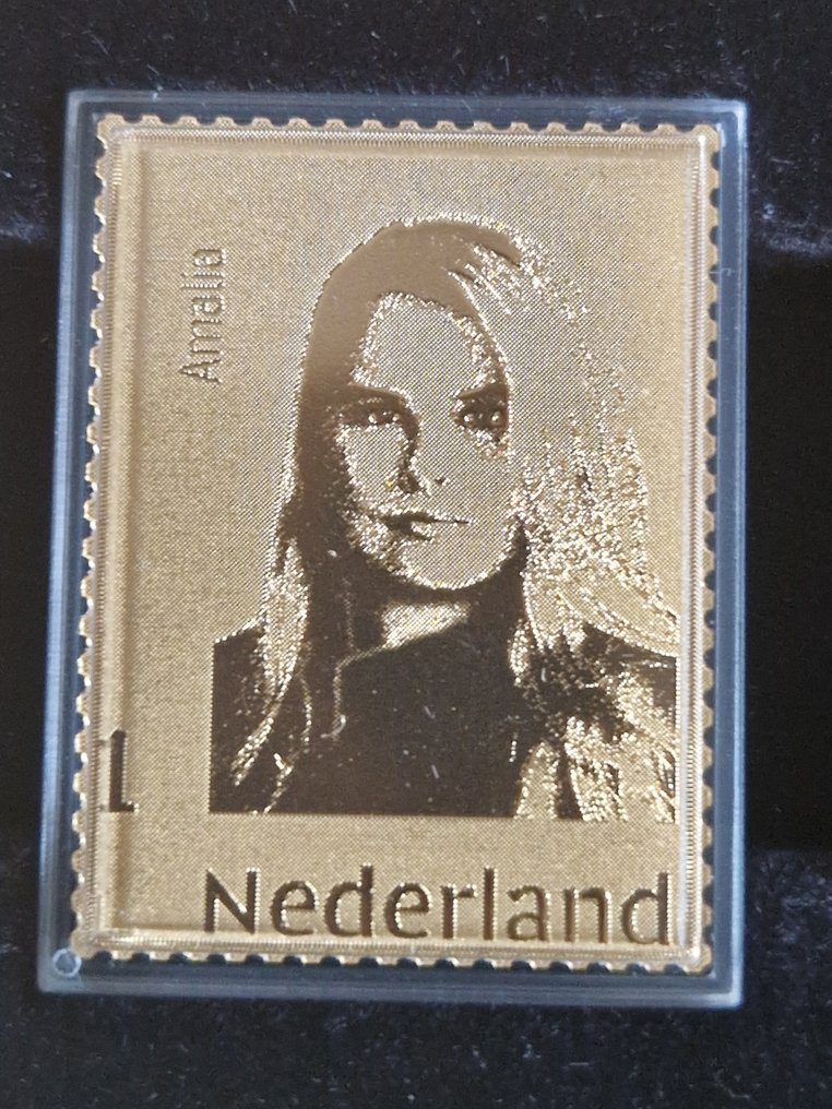 荷兰 2022 - 完整收藏12件荷兰君主24K金制品，配豪华木质存储盒 #3.2