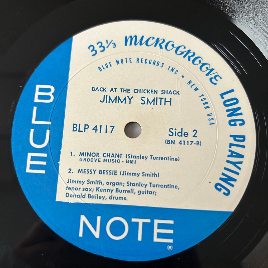 Jimmy Smith - Back at the Chicken Shack (1st mono pressing!) - Single bakelitlemez - 1st Mono pressing - 1963 #4.3