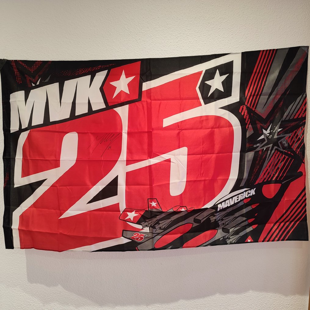 Aprilia - Maverick Viñales - 2024 - Flag / pennant #1.0