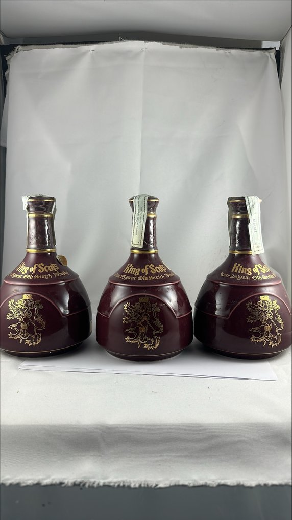 King of Scots 25 years old - Douglas Laing  - 70cl - 3 bottles #1.0