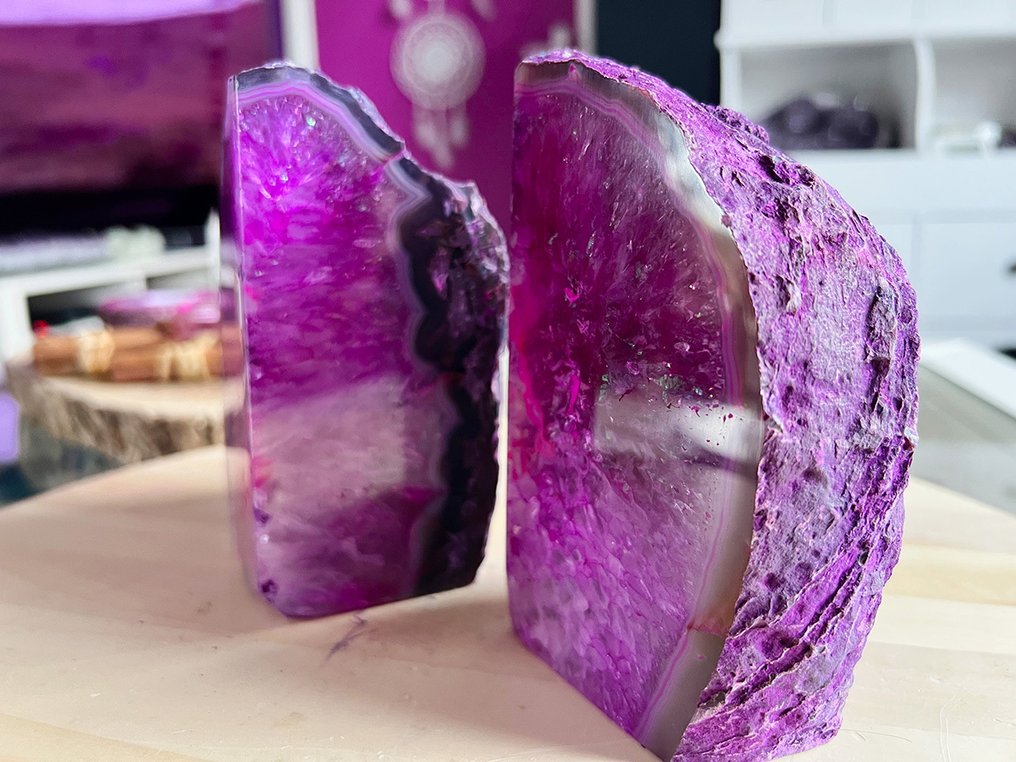 Agate Sphere - Height: 18 cm - Width: 14 cm- 3.1 kg - (1) #3.2