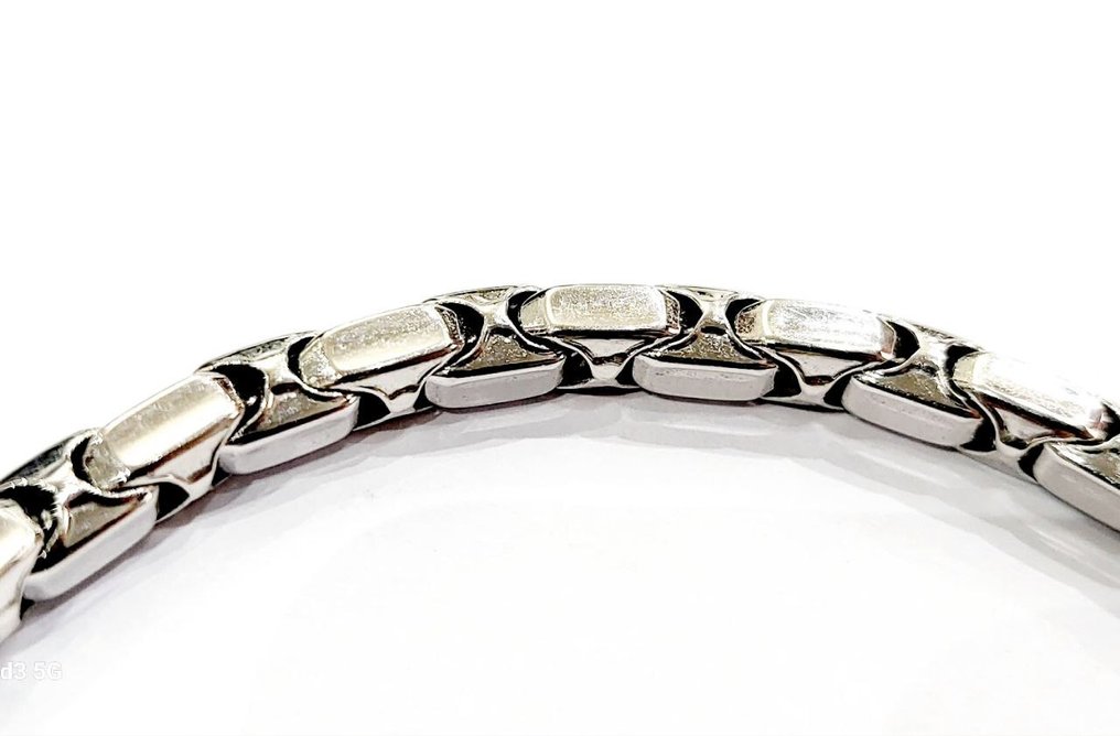 Chimento - Rannekoru - 18 kt. Valkokulta - 0.03ct. tw. Timantti (Luonnollinen) - Timantti #2.1