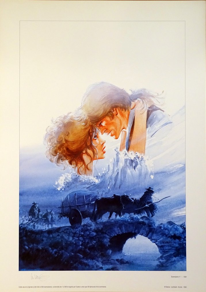 Vance, William - 1 Offset Print - Bruce J. Hawker - 1992 #2.1