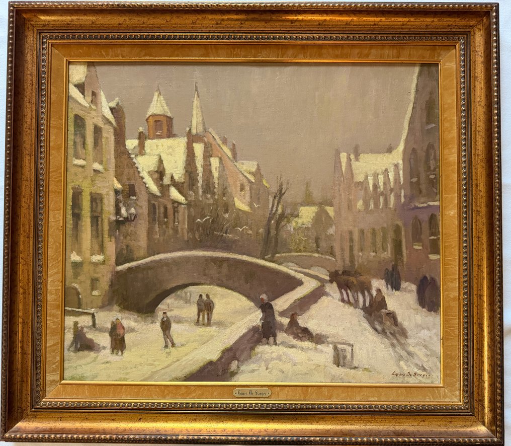 Louis De Saeger (1908 - 1999) - Bruges City View #1.0