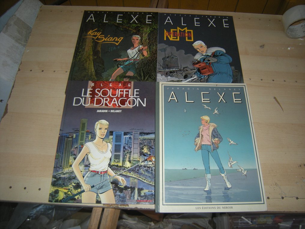 Alexe T1 à T4 - Série complète - 4x C - 4 Album - 第一版 - 1986/1995 #1.0