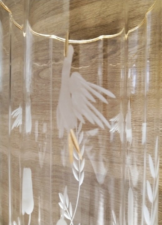 Váza  - Kristály - Cristal souflé #3.2