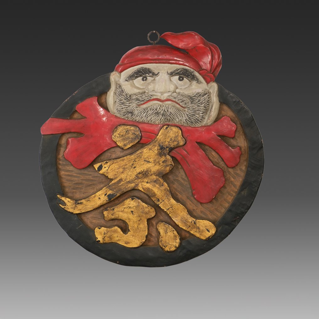 Kanban πινακίδα (πινακίδα καταστήματος) - Βερνικωμένο ξύλο - Ιαπωνία - Taishō period (1912-1926) #1.0