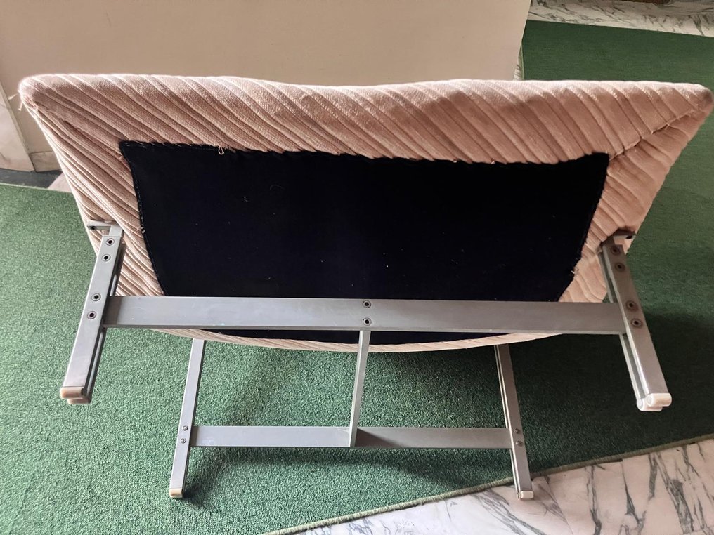 Saporiti - Giovanni Offredi - Armchair - Steel - Wave armchair by Saporiti #3.2