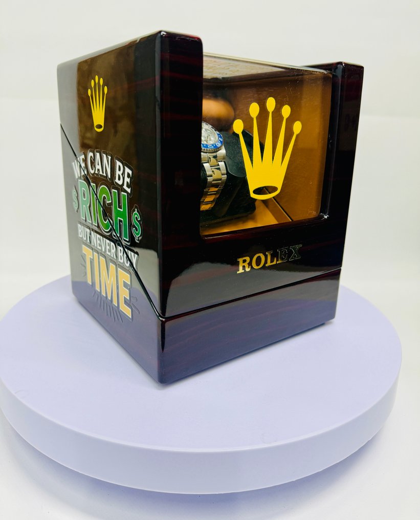 Vanessa Fodera (1981) - « TIME IS MONEY » ART & TIME (Watch Winder XXL automatic) pour montre de luxe #2.1