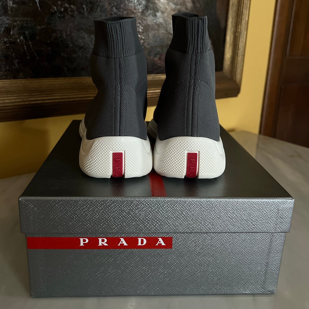 Prada - Prada Sock Sneakers - High-top trainers - Size: EU 37 #2.1