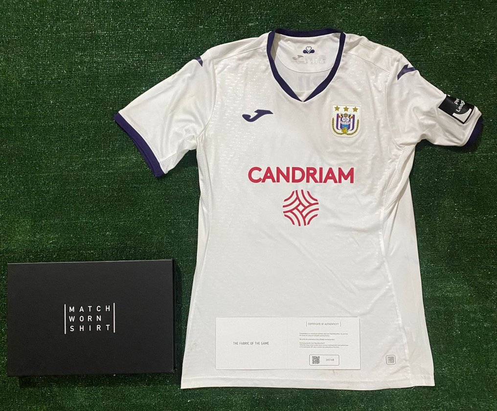 Anderlecht - 比利时足球联赛 - Murillo - 2023 - 足球衫 #1.0