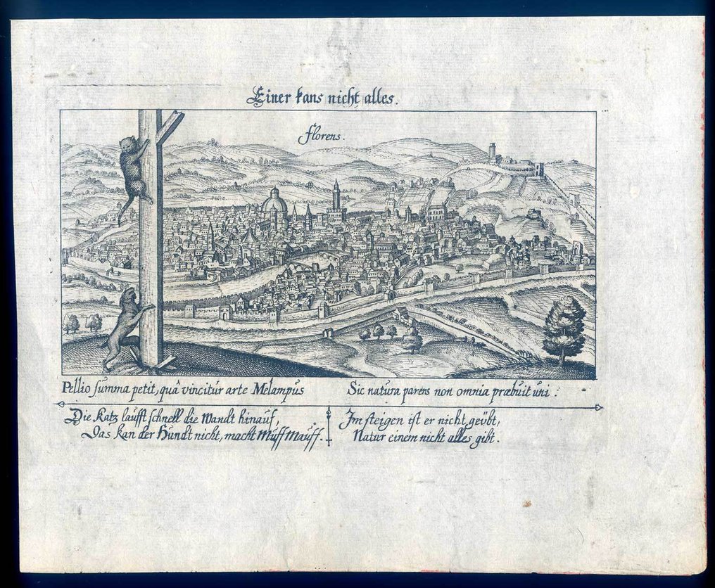 Germany - Florence - Firenze - Italy - Italy; Daniel Meisner - Florens - 1621-1650 #1.0