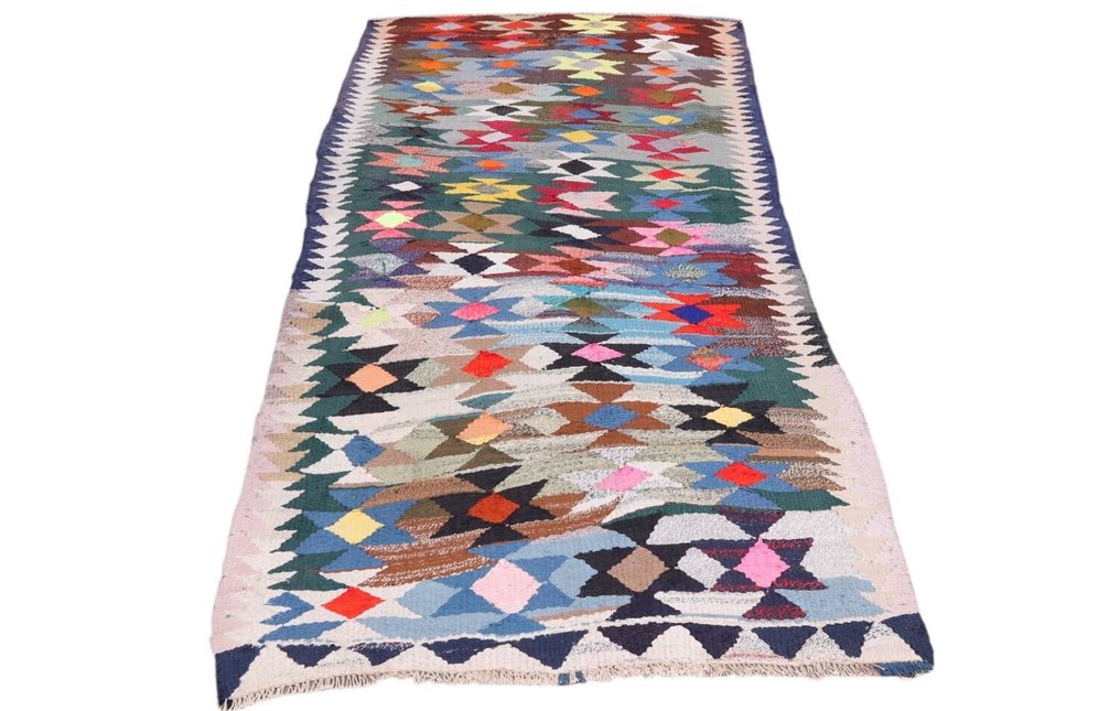 Kelim Modern Caucus Kilim - 复古的亚美尼亚艺术 - 凯利姆平织地毯 - 260 cm - 125 cm #1.0