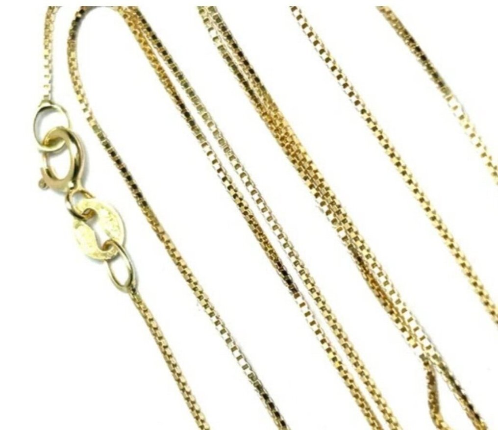 Ingen reservasjonspris - Halskjede - 18 karat Gull #1.0