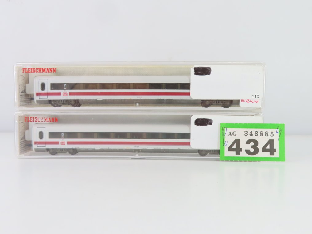 Fleischmann N轨 - 7446K/7449K - 火车单元 (2) - 2x 4节ICE列车中间车厢，二等舱 - DB #2.1
