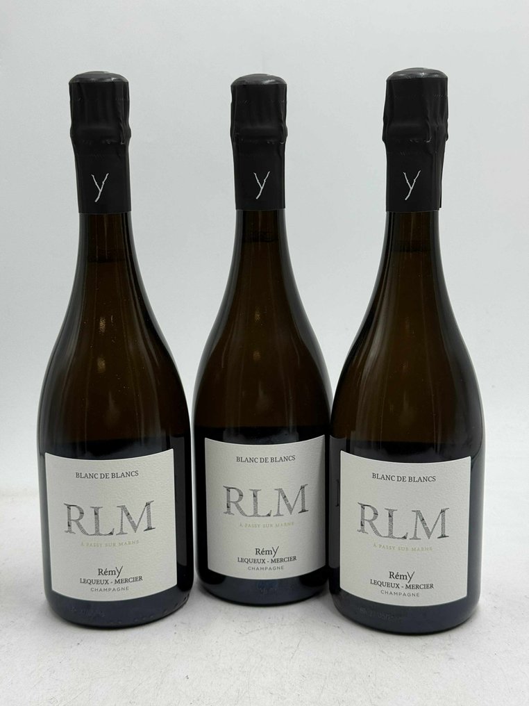 Rémy Lequeux-Mercier - Șampanie Blanc de Blancs, Extra Brut - 3 Sticle (0.75L) #1.0