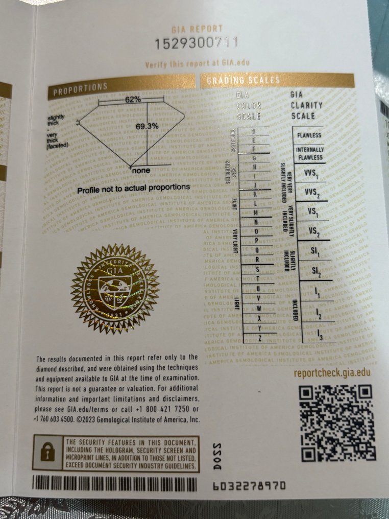 没有保留价 - 1 pcs 钻石  (天然)  - 0.90 ct - 枕形 - D (无色) - VS2 轻微内含二级 - 美国宝石研究院（GIA） #3.2