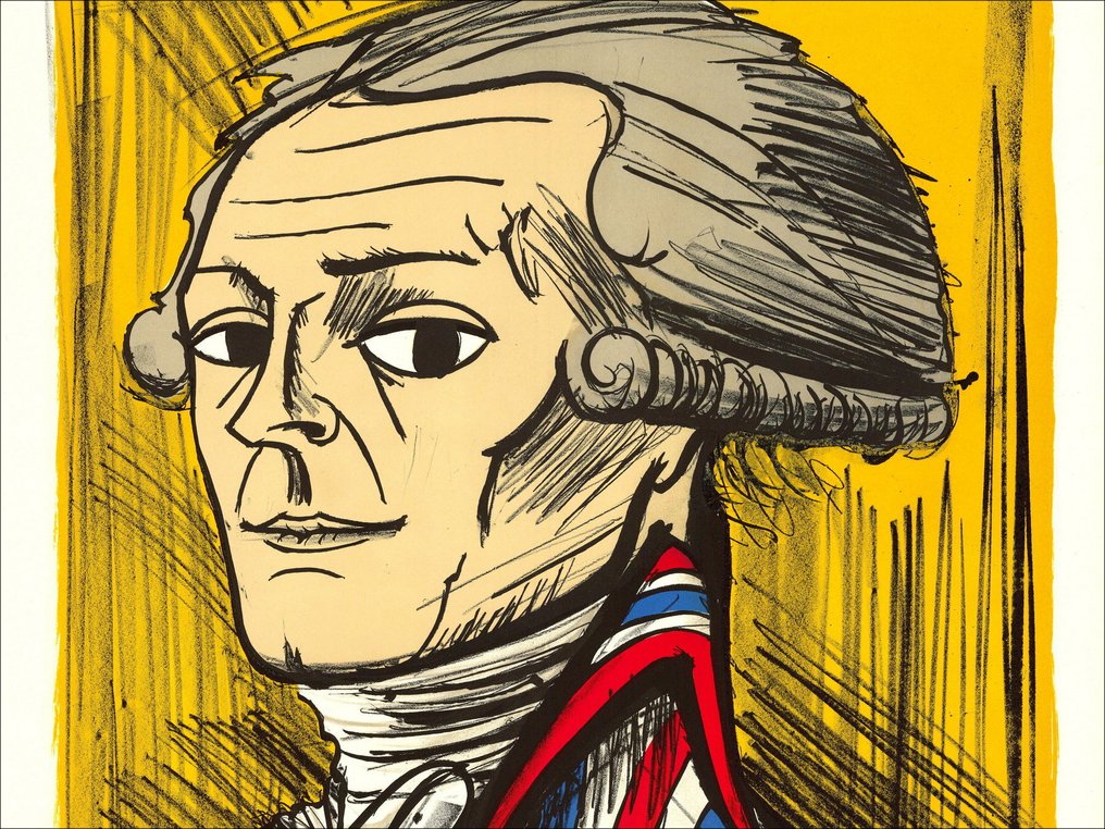 Bernard Buffet (1928-1999) - La Révolution Française, Robespierre #2.1