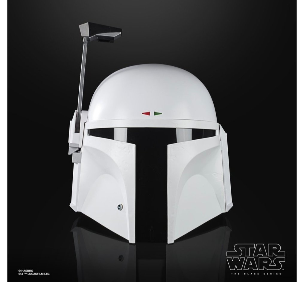 Star Wars - Hasbro -  - Prop ταινίας Πρωτότυπο θωράκιση ηλεκτρονικού κράνους Boba Fett #1.0
