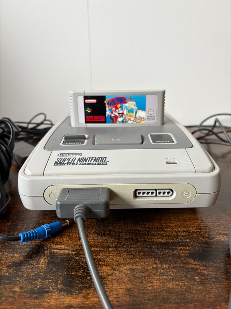 Nintendo - Nintendo Super Nintendo (SNES) – Console with cables, Mario Paint cartridge and Turbo controller – - Console per videogiochi + giochi #2.1