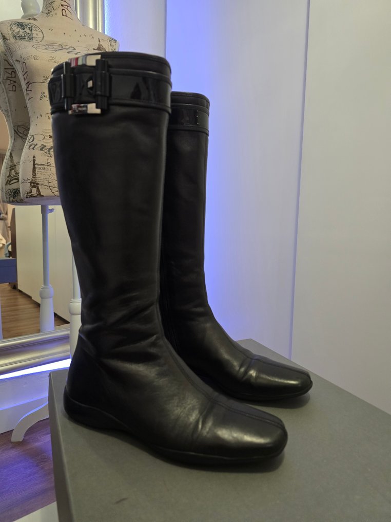 Prada - Μπότες μέχρι το γόνατο - Mέγεθος: EU 37 #3.2