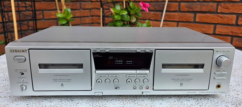 Sony - TC-WE475 Cassette recorder-player #4.3