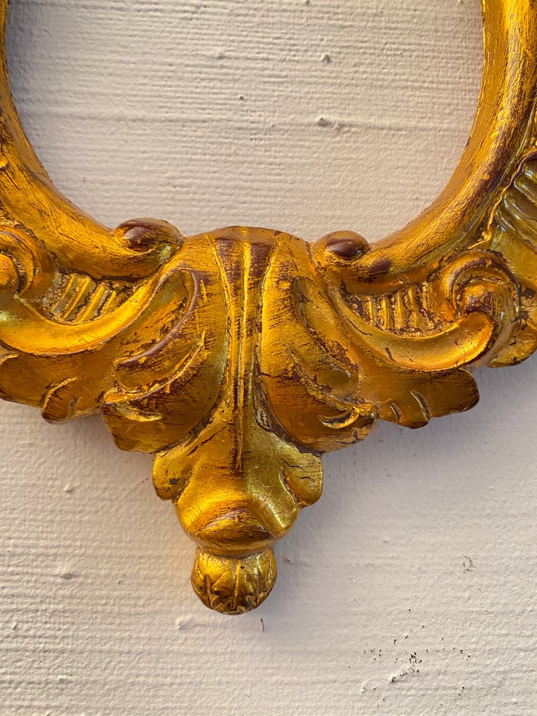 框架  - 木, 金箔 - 35厘米 x 52厘米 #3.2