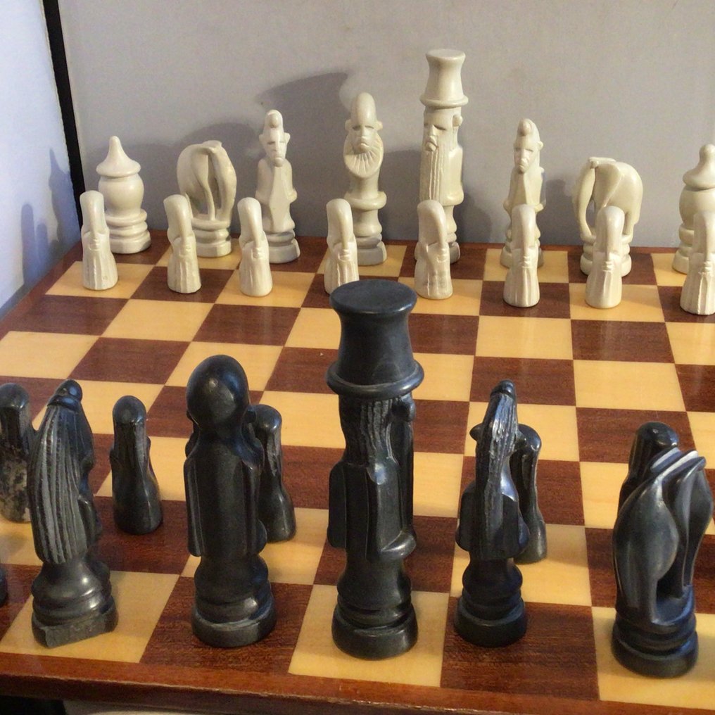 Chess set - Maasai - Soapstone #1.0