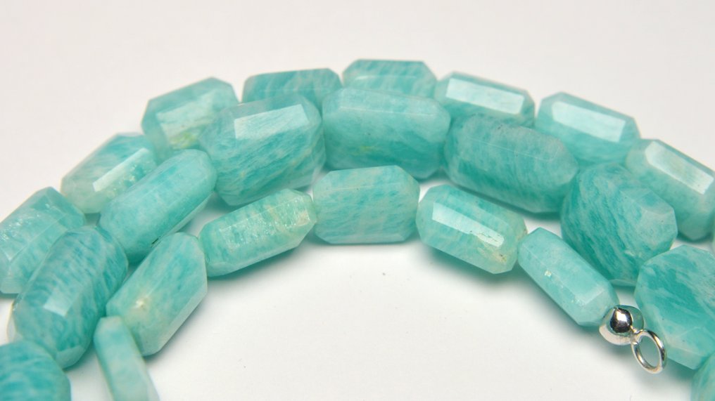 Ασήμι 925 - Κολιέ - Amazonite #2.1