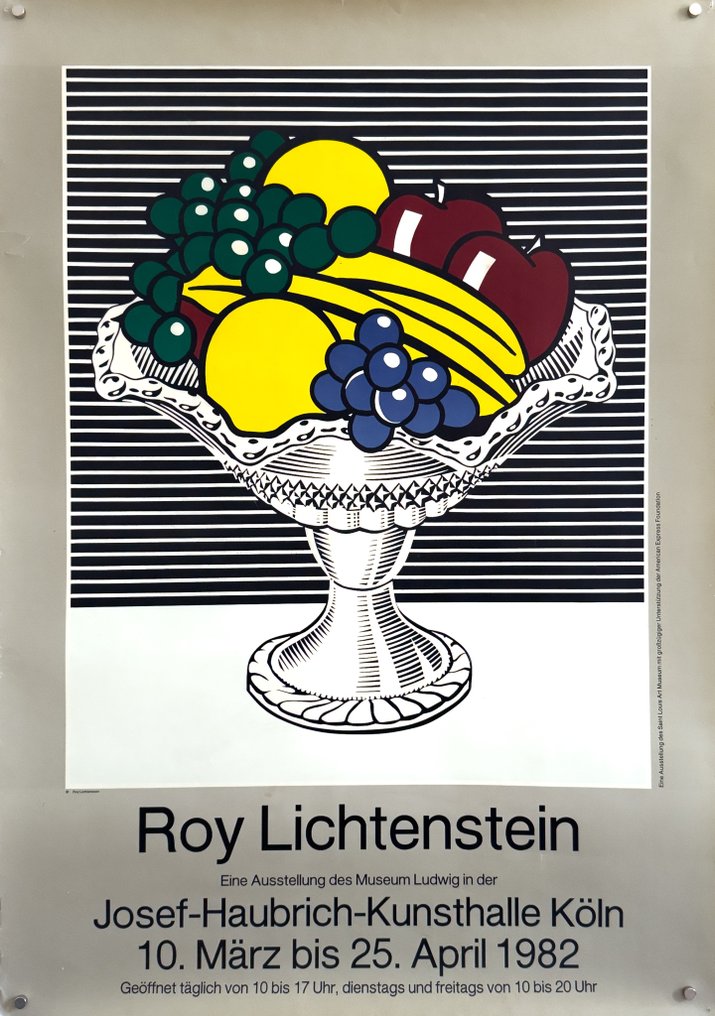 Roy Lichtenstein (1923-1997) - Still Life with Crystal Bowl #2.1