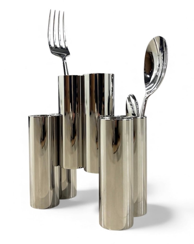 Alessi - Patricia Urquiola - Serviço de mesa - Aço inoxidável 18/10 - Canale #1.0